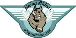 flying rhinos