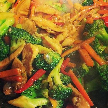 Homemade Chicken and Veggie Stir-Fry