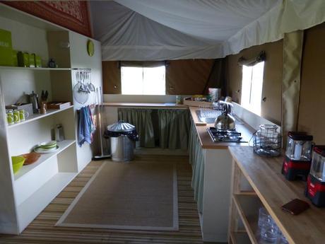 Inside - kitchen at Lantern & Larks