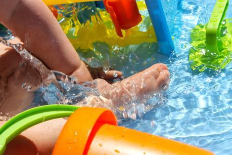 First time in the paddling pool!