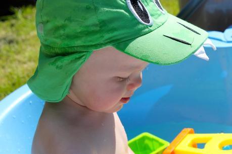 First time in the paddling pool!
