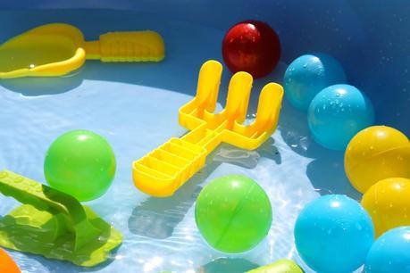 First time in the paddling pool!