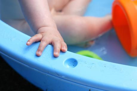 First time in the paddling pool!