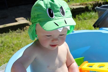 First time in the paddling pool!