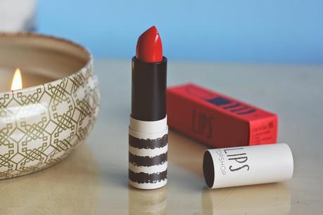 red lippy project x topshop lipstick