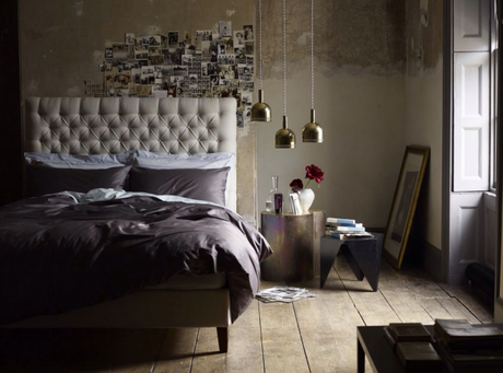 eclectic bedroom