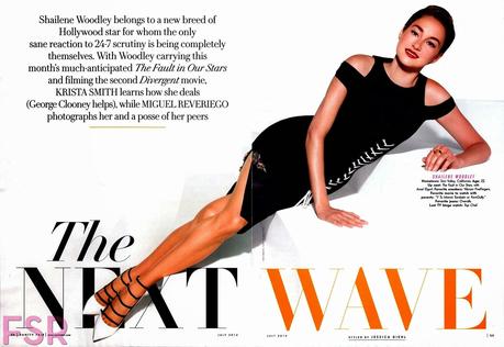 Shailene Woodley for Vanity Fair Magazine, July 2014