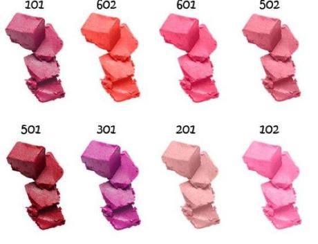 VDL Expert Color Lip Cube colours