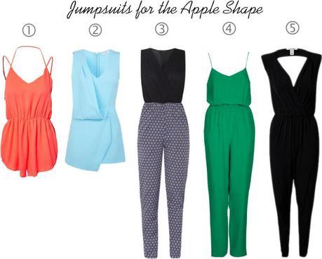 Best jumpsuit best sale for apple shape