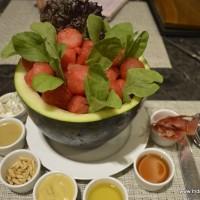 Water Melon scooped salad