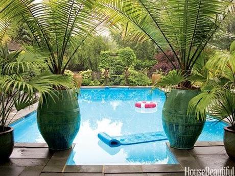 25 Stunningly Beautoful Outdoor Pools and Backyards