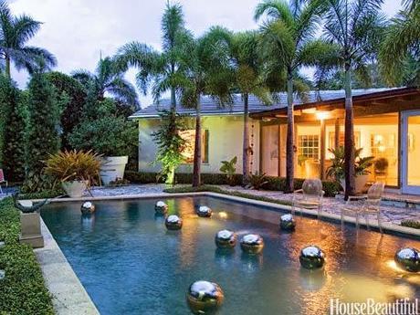 25 Stunningly Beautoful Outdoor Pools and Backyards