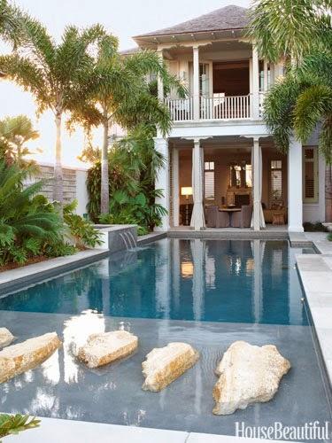 25 Stunningly Beautoful Outdoor Pools and Backyards