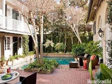 25 Stunningly Beautoful Outdoor Pools and Backyards