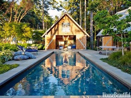 25 Stunningly Beautoful Outdoor Pools and Backyards