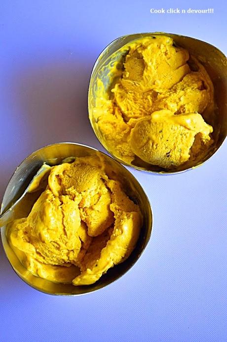 Mango icecream recipe | how to make mango icecream | eggless icecream recipe