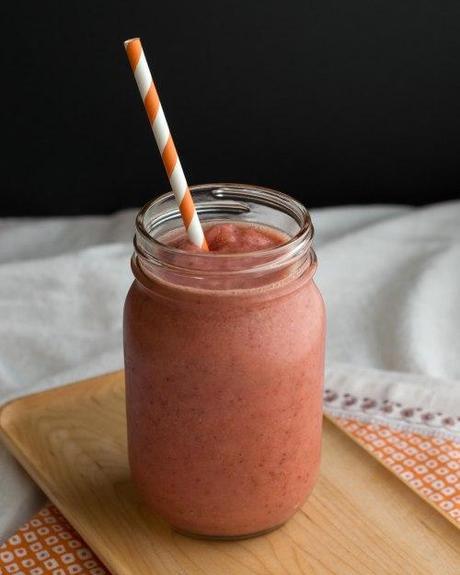 Vegan Strawberry Orange Julius Smoothie