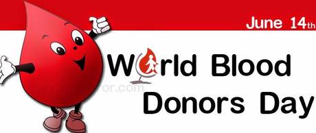 World Blood Donor Day....Save A Life Today