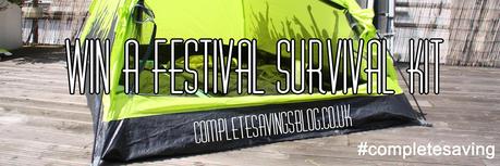 Win Festival Survival Kit from Complete Savings Win A Festival Kit For Summer!