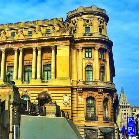 There is some beautiful architecture to be found while visiting Bucharest.  The best way is to explore on foot.