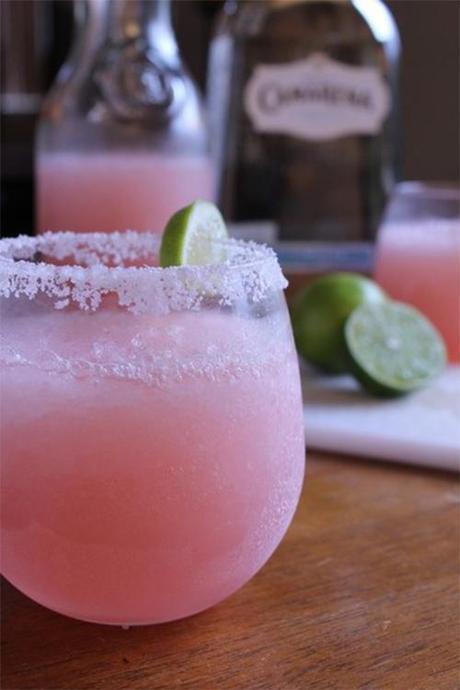 Pink lemonade margarita perfect for summer