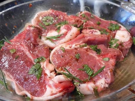 Marinated lamb & slow roasted tomato salad | Recipe