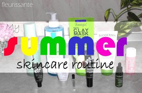 skincare routine 2014 summer