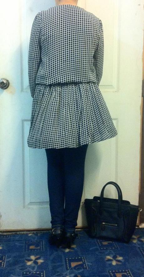 OOTD: Navy Blue Plaid