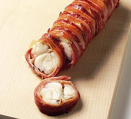 Bacon Wrapped Monkfish
