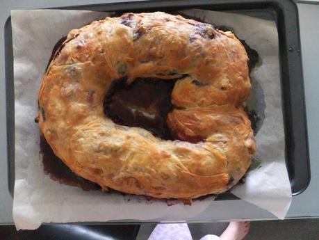 Fruit Strudel with Homemade Filo Pastry