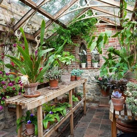 inspiration board | garden potting room