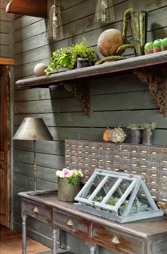 inspiration board | garden potting room