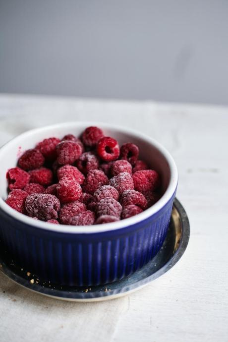 frozen raspberries