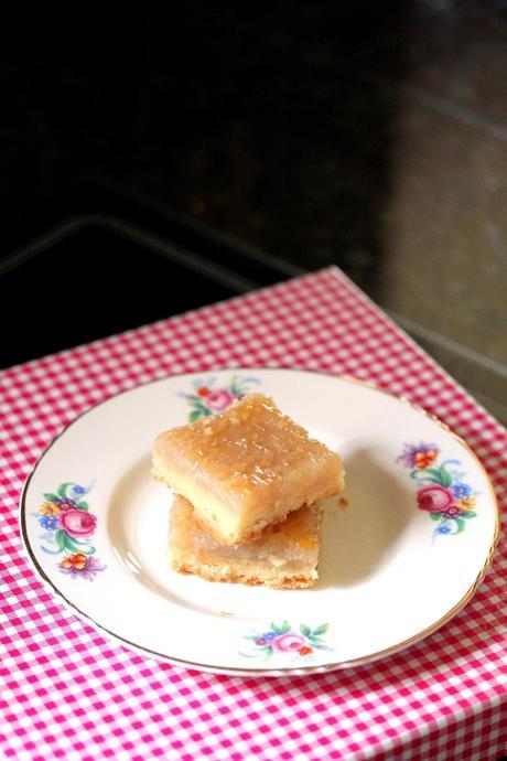 Vegan Lemon Squares