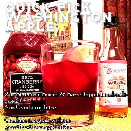Quick Pick Washington Apple Cocktail