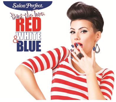 Press Release: Salon Perfect - Paint the Town Red, White & Blue