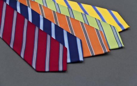 Colorful ties