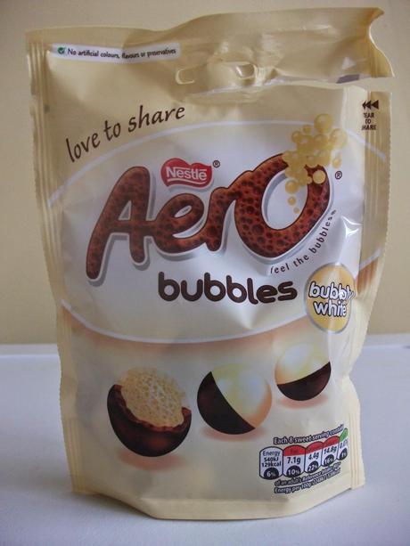 Nestlé Aero Bubbles Bubbly White Review