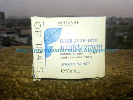 Review-Optimals White Oxygen Boost Night Cream