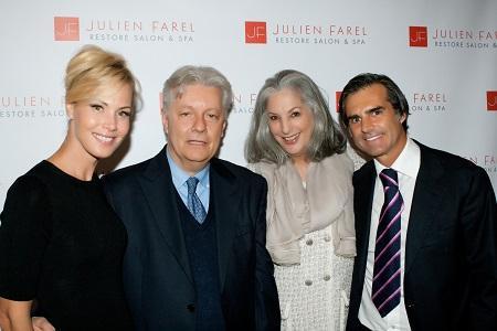 Seen at Julien Farel VIP Grand Opening - Max Sortino,Essie Weingarten,  Farel