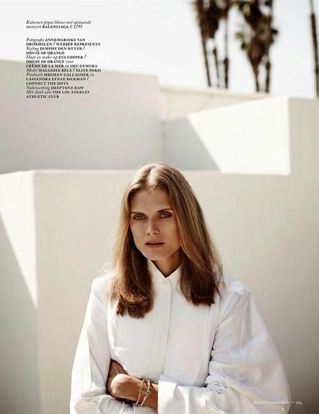 Malgosia Bela For Vogue Magazine, Nederland, July / August 2014