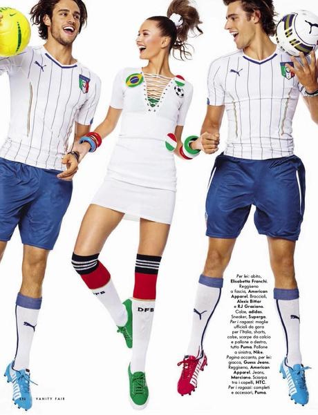 Kristina
Romanova And Jordan And Zac Stenmark By Stewart Shining For Vanity Fair Magazine, Italia, June 2014