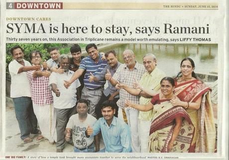 The Hindu Down Town hails the goodwork of SYMA