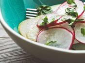 Radish Pear Basil Salad with Cumin Vinaigrette
