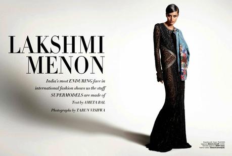 Lakshmi Menon By Tarun Vishwa For Harper's
Bazaar Magazine, India, June 2014