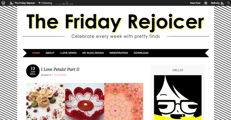 The Friday Rejoicer   Celebrate every week with pretty finds