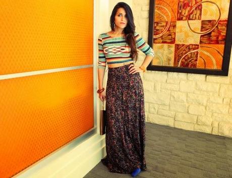 Crop Top, Palazzo Pants, Summer Dressing, Tanvii.com