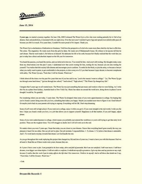 New Video: J. Cole Lets Go Video For “Lights Please” For 5th Anniversary!