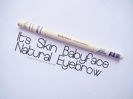 Review: It's Skin Babyface Natural Eyebrow No.4