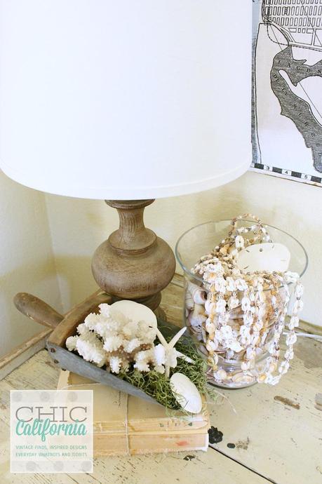 Side Table with SeaShells